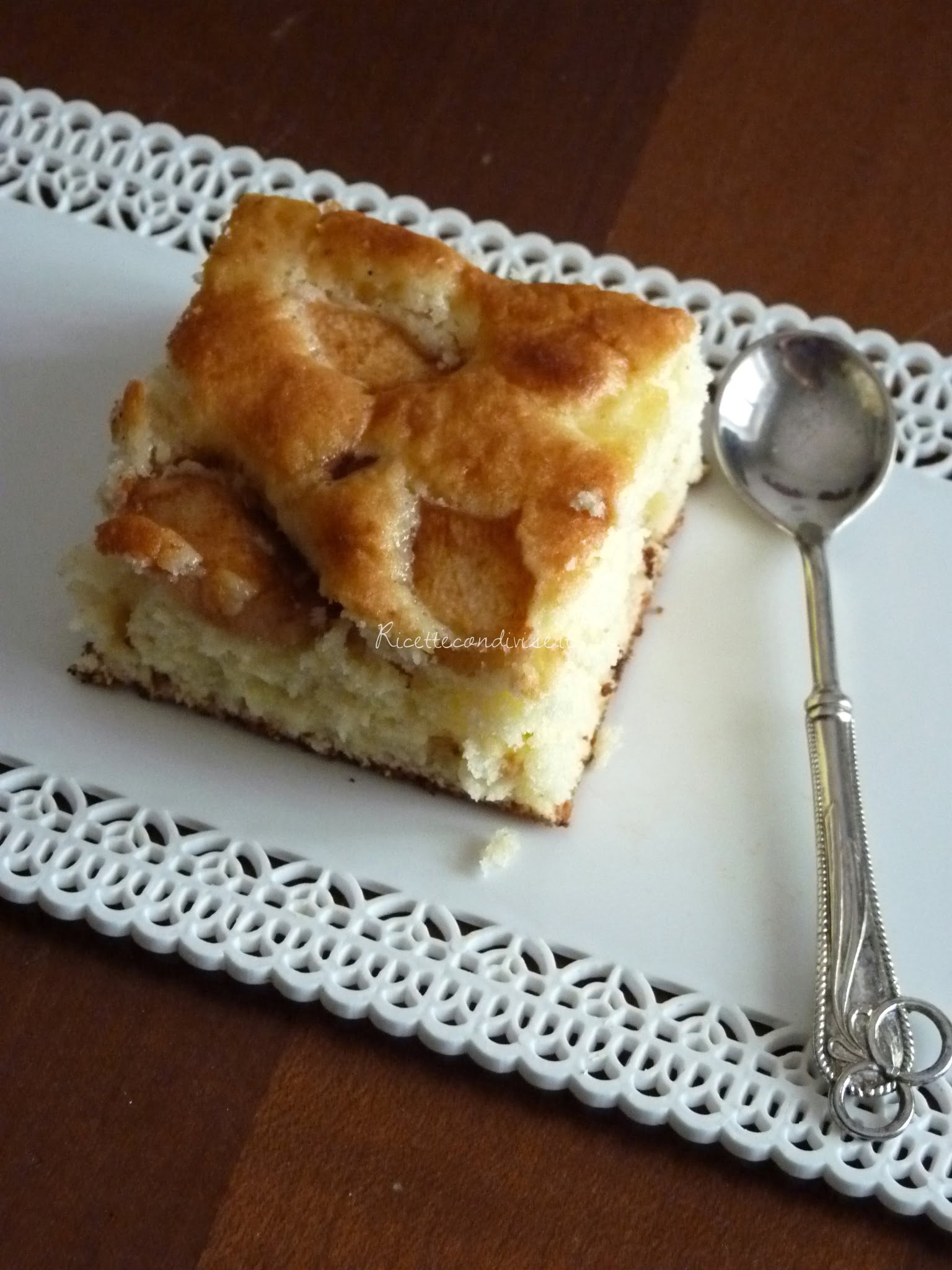 ricetta quadrotti di mele annurche