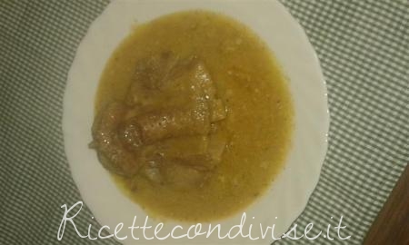 Ricetta Porridge di noci con carne di tacchino di Erjona Balla