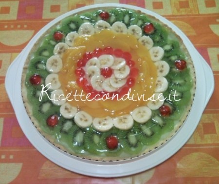 Crostata di frutta fresca di Teresa Mastandrea