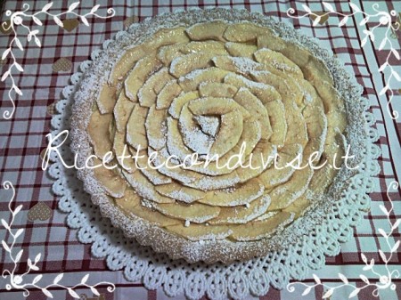 Crostata mele e crema pasticcera di Teresa Mastandrea