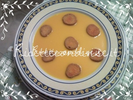 Ricetta Vellutata di zucca di Teresa Mastandrea