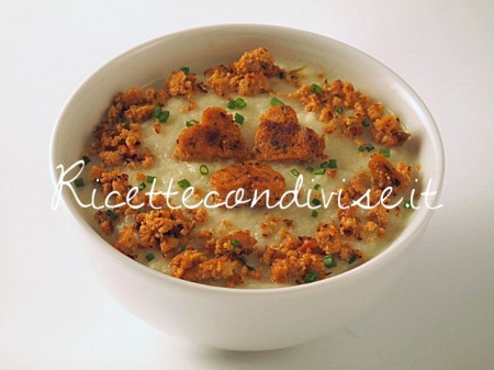 Crema di finocchi con Tofu rosso di Manlio Midori