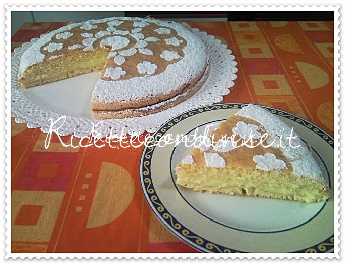 Particolare fetta torta al limone di Teresa Mastandrea