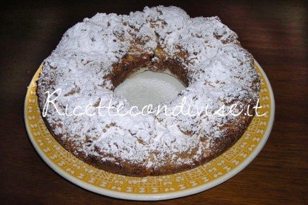 Ciambella di ricotta senza uova di Deborah Capanna