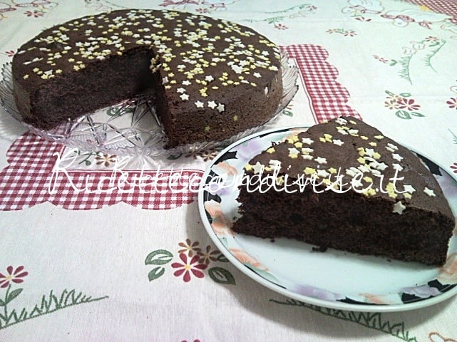 Primo piano Torta Pan di Stelle di Teresa Mastandrea