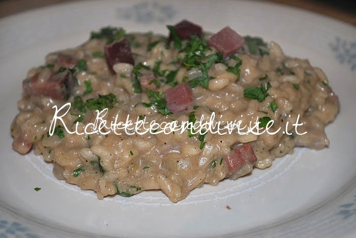 Risotto con birra e speck di Elena Lencioni