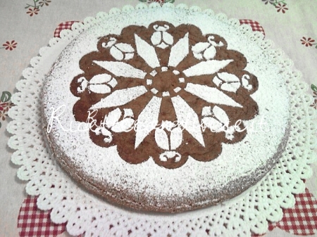 Torta soffice con base di cioccolato di Teresa Mastandrea