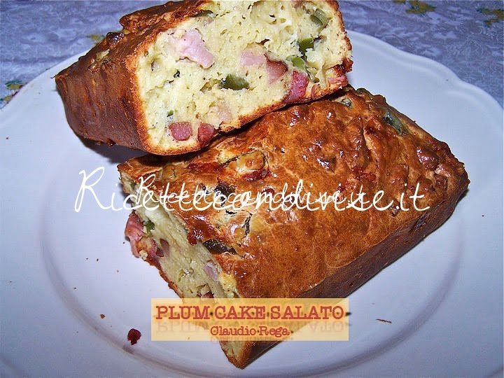 Plum cake salato di Claudio Rega