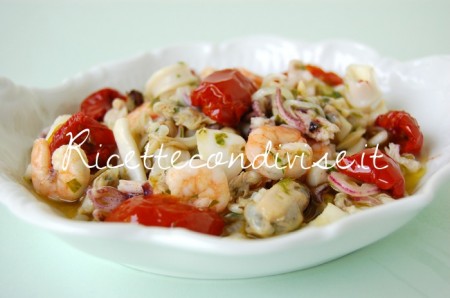 Particolare insalata di mare di Giovanna Particolare insalata di mare di Giovanna