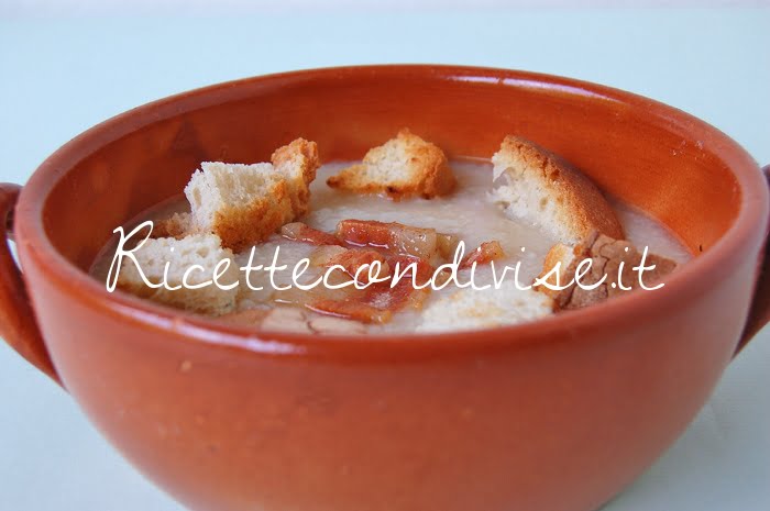 Ricetta Trahana (albanese) in brodo con pancetta 2 Ricetta Trahana in brodo con pancetta
