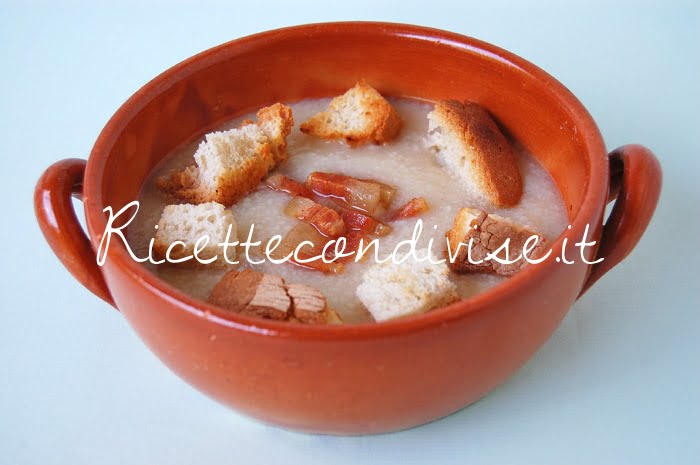 Ricetta Trahana (albanese) in brodo con pancetta 1 Ricetta Trahana (albanese) in brodo con pancetta