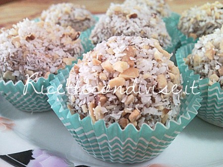 Cioccolatino tipo Raffaello garden alla nocciola di Teresa Mastandrea