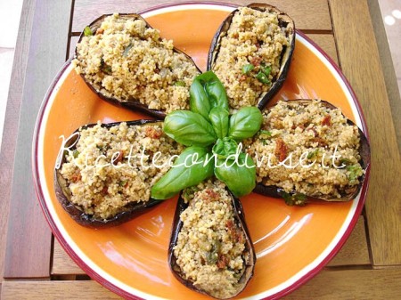 Ricetta Melanzane con cous cous