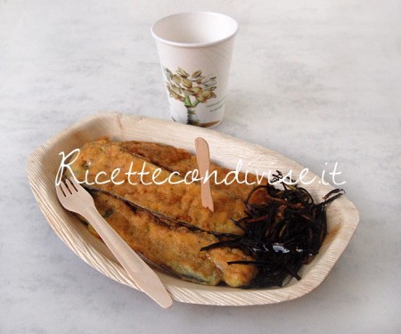 Melanzane indorate e fritte di Giovanna Melanzane indorate e fritte di Giovanna