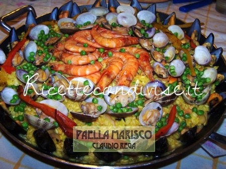 Paella marisco di Claudio Rega