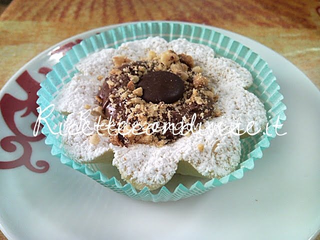 Cestino di pasta frolla con nutella di Teresa Mastandrea