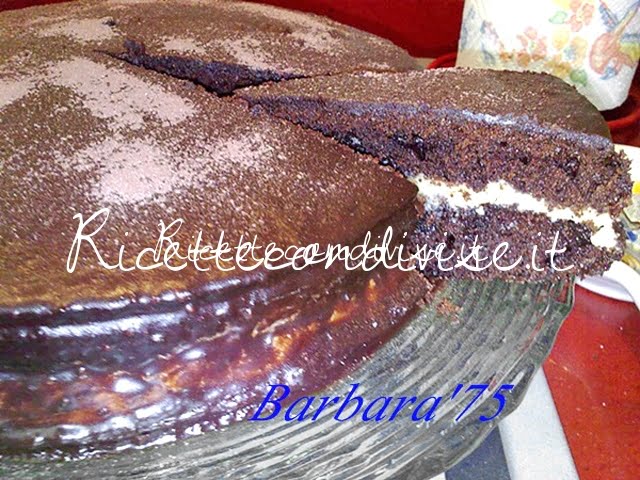 Torta cioccolatosa con crema di burro al caffè di Barbara Casini