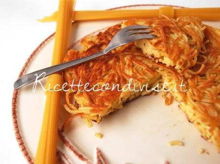 Particolare frittata di spaghetti di Dany - Ideericette Particolare frittata di spaghetti di Dany Ideericette
