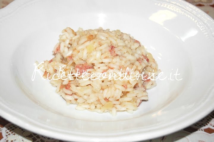 Particolare risotto spumante e cotechino di Fabio Nincheri