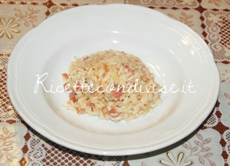 Primo piano risotto spumante e cotechino di Fabio Nincheri