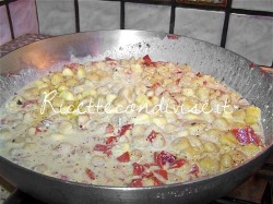 Ricetta Gnocchi speck, gorgonzola e noci su cialda di parmigiano di ...