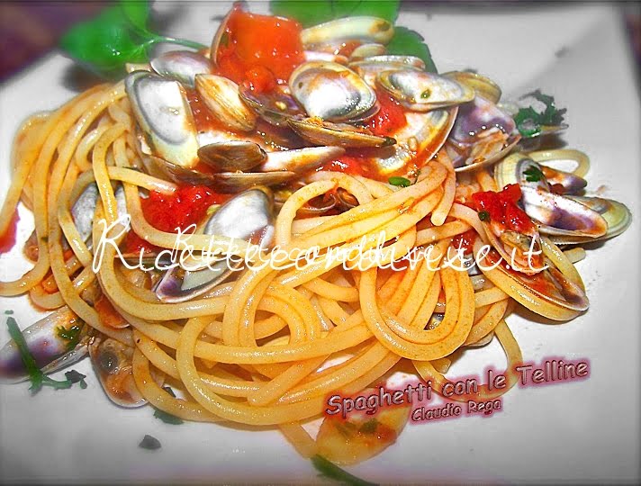 Spaghetti con le telline di Claudio Rega