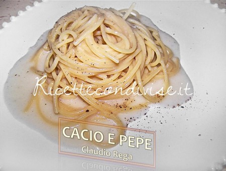 Cacio e pepe di Claudio Rega