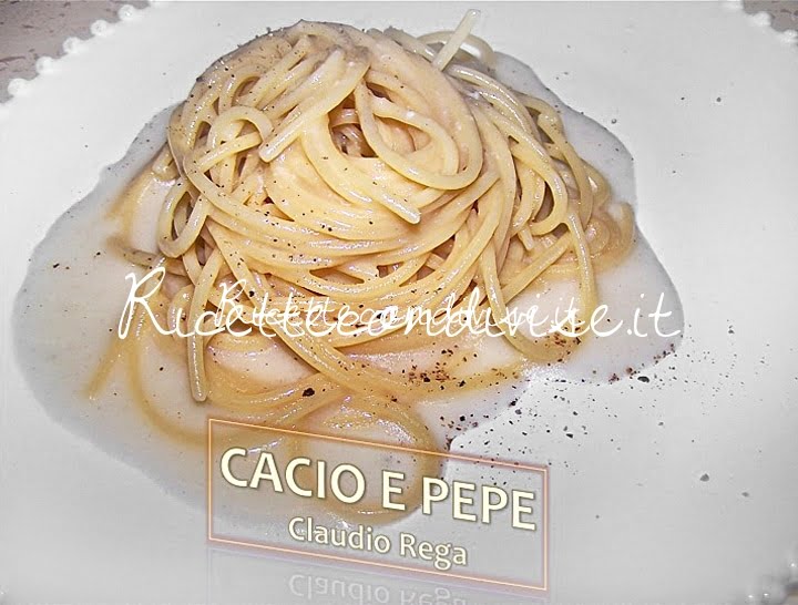 Cacio e pepe di Claudio Rega