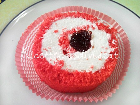 Particolare Rotolo Red Velvet di Teresa Mastandrea