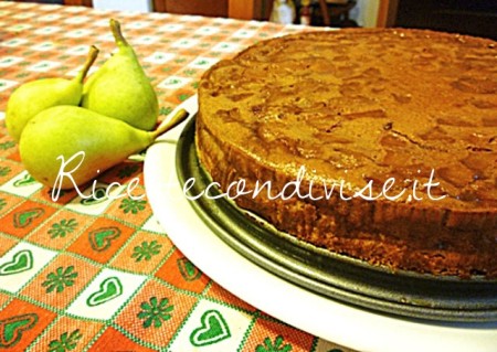 Cheesecake Philadelphia Milka e pere di Susi