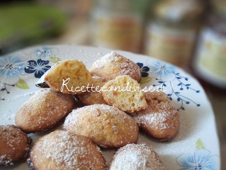 madeleines alle nocciole di Manila Vannucci