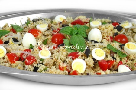 Cous cous con verdure e uova di quaglia di Dany - Ideericette