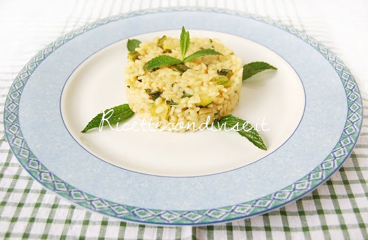 ricetta risotto con zucchine e menta di dany – ideericette