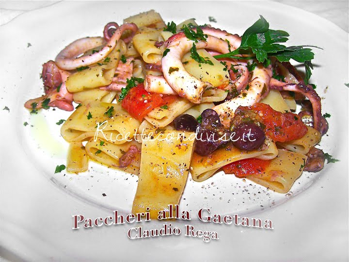 Paccheri alla Gaetana di Claudio Rega