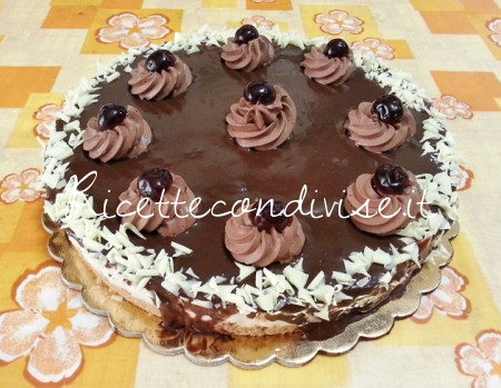 Cheesecake alla stracciatella di Teresa Mastandrea