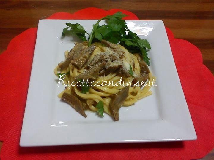 ricetta scialatielli con carciofi di pinarosa