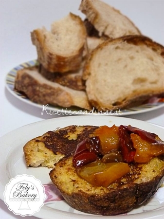 Bruschette morbide con peperoni