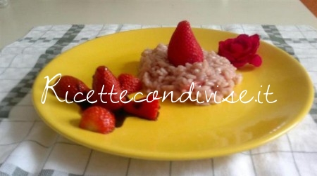 risotto fragole