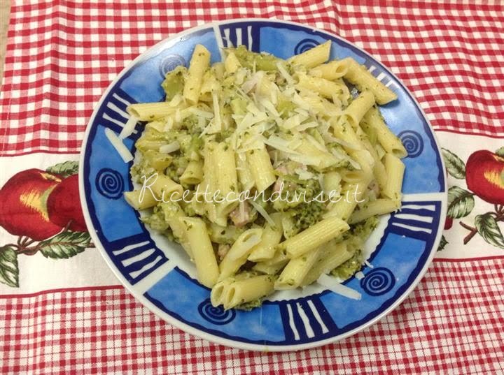 ricetta pennette con broccoli e pancetta di josianne emmanuele