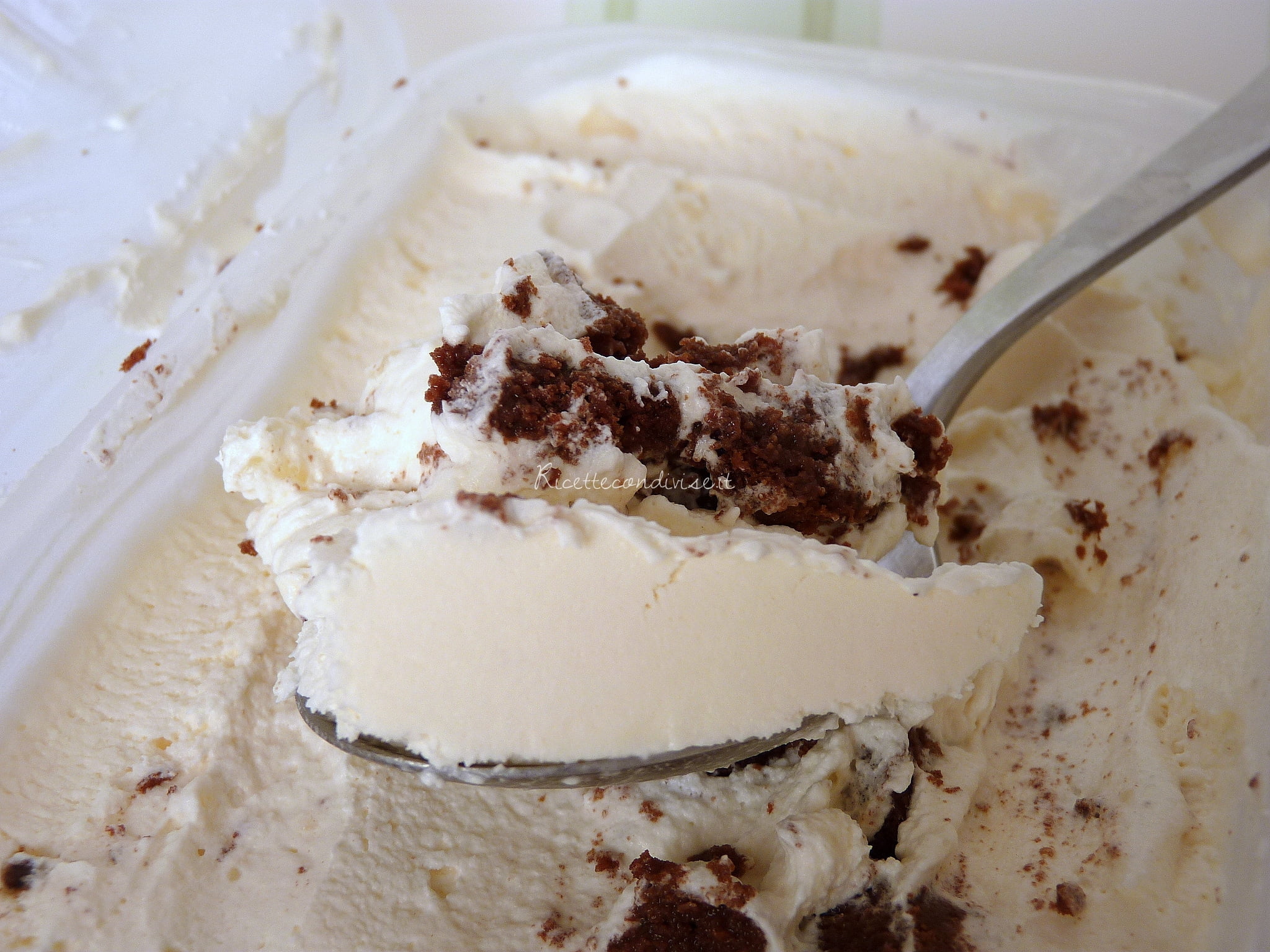 ricetta gelato alla vaniglia e biscotti fai da te