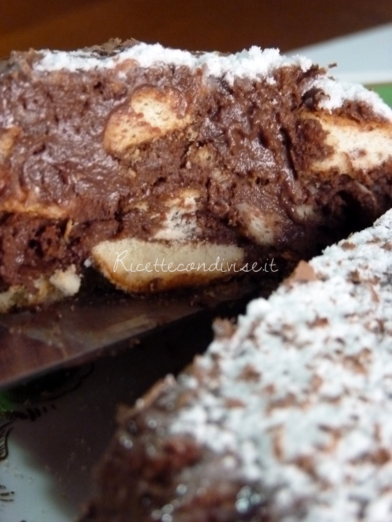 Ricetta torta fredda al cioccolato e biscotti 2 torta fredda cioccolato e biscotti