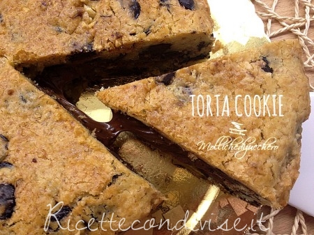 ricetta torta cookie di michela