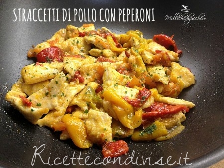 ricetta pollo con peperoni