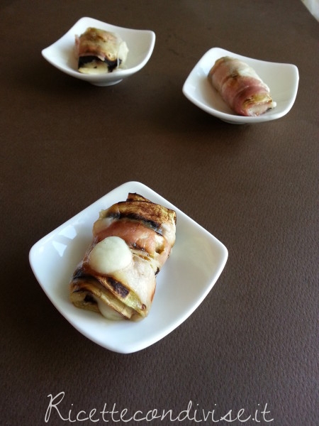 ricetta rotolini di melanzane