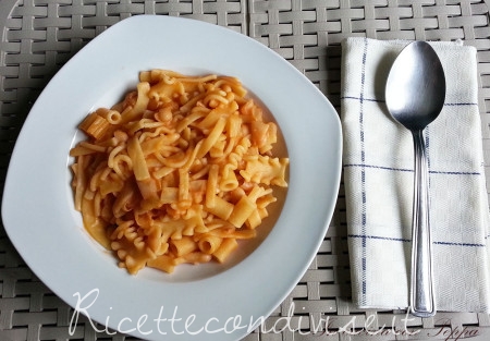 Ricetta pasta con fagioli