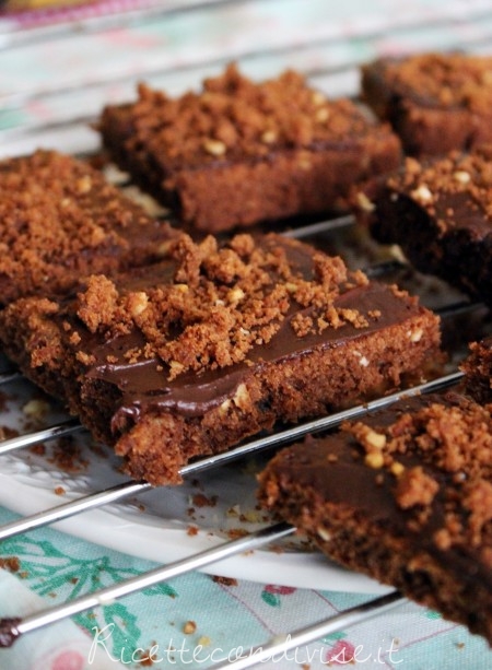 brownies con nutella