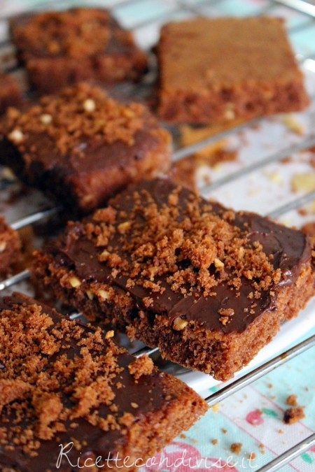 brownies con nutella