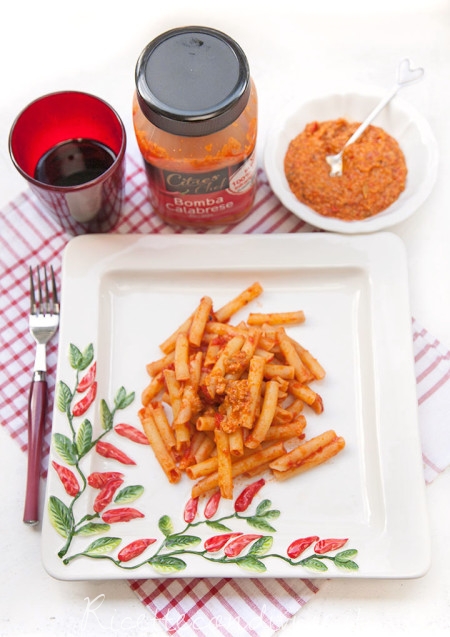 Ziti alla bomba calabrese