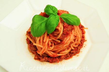 Spaghetti al ragu alla Bolognese