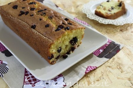 Plumcake ai mirtilli